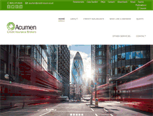 Tablet Screenshot of credit-insure.co.uk